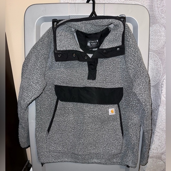 Carhartt Tops - Women’s Carhartt Sherpa 3/4 Button Pullover
